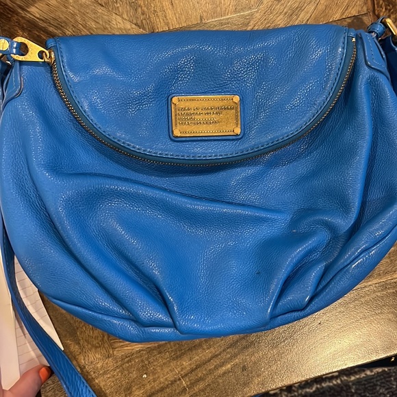 Marc by Marc Jacobs Blue Leather Crossbody Bag - Picture 6 of 6